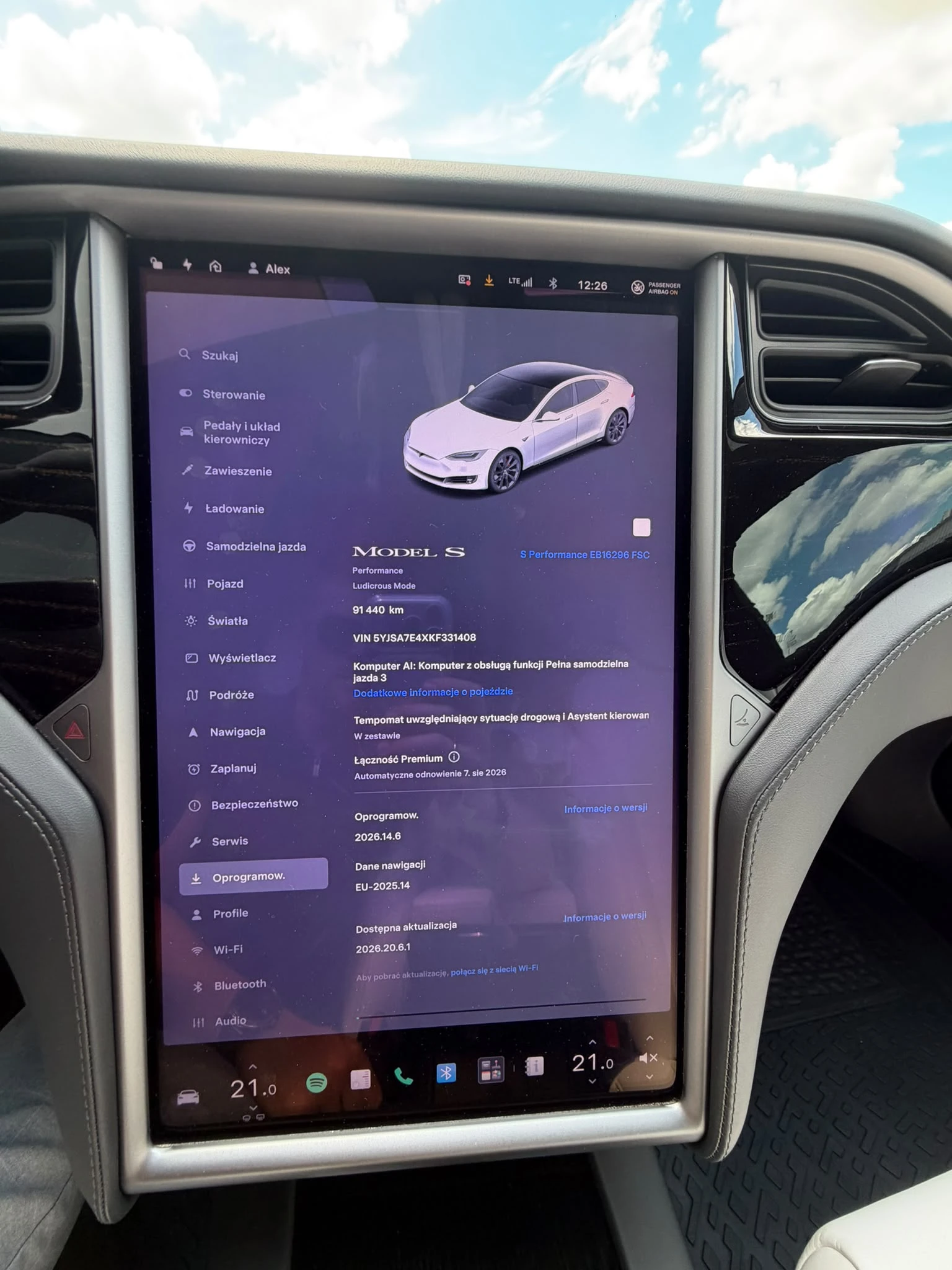 Tesla Model S Raven Long Range Performance Ludicrous+ , снимка 14 - Автомобили и джипове - 56054595