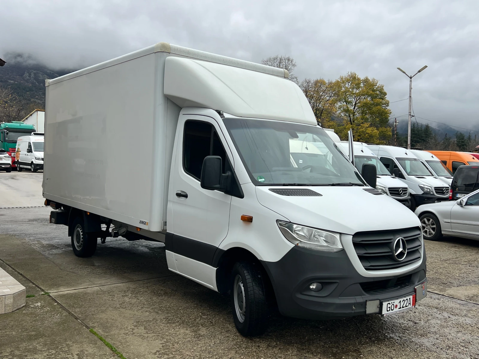 Mercedes-Benz Sprinter 316 EURO 6 , 4, 40 м , КЛИМА , Падащ Борд - изображение 2