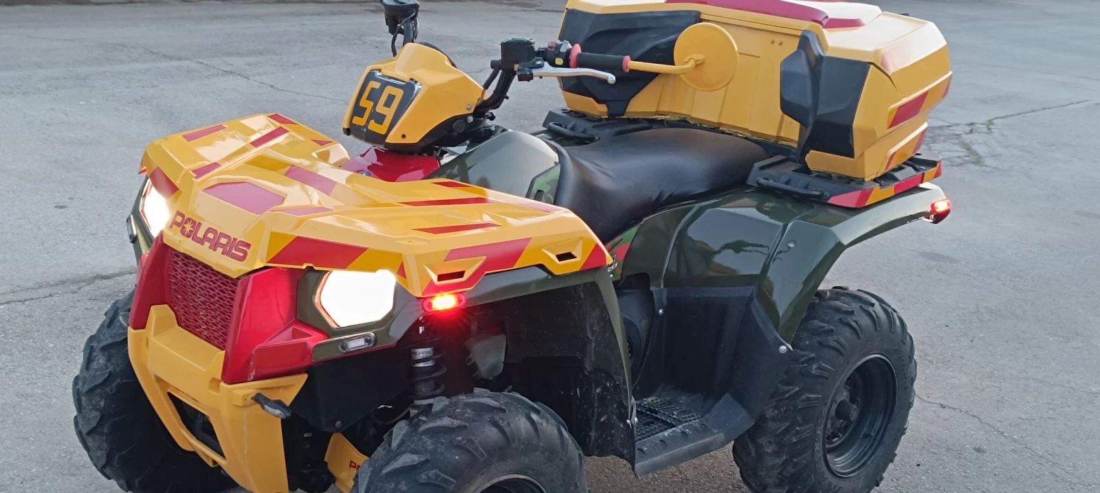 Polaris Sportsman Forest, снимка 15 - Мотоциклети и мототехника - 55671250