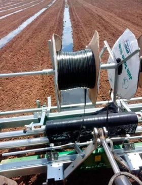 Специализирани машини Машини за зеленчуци Мулчополагаща машина за фолио FEDELE модел Thomas, снимка 6