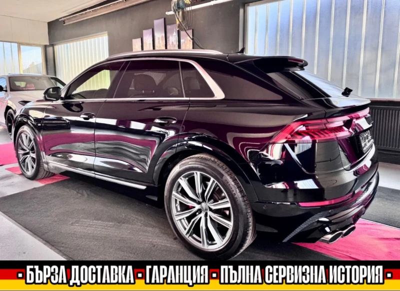 Audi Q8 3xS-LINE/PANO/MATRIX/ACC/B&O/360CAM/HEADUP, снимка 6 - Автомобили и джипове - 49412079