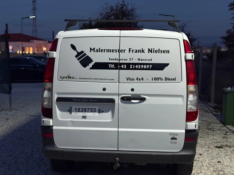 Mercedes-Benz Vito 4x4 CDI 115 Avtomat, снимка 9 - Бусове и автобуси - 52180085