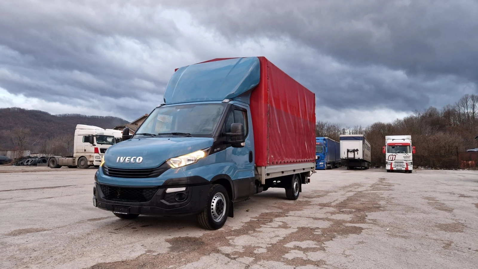 Iveco 35S18 3.0куб., Швейцария, 4.10 междуосие, снимка 1