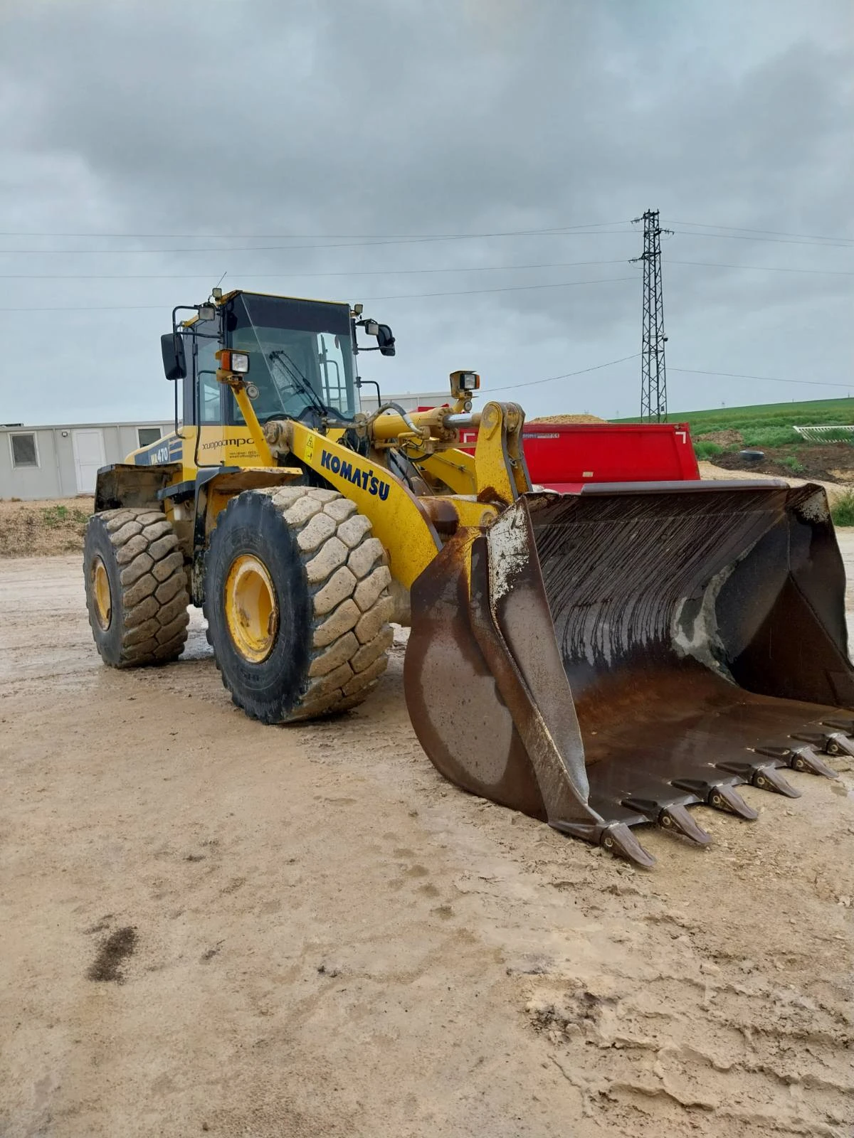 Челен товарач Komatsu WA470-6, снимка 3 - Индустриална техника - 54421042