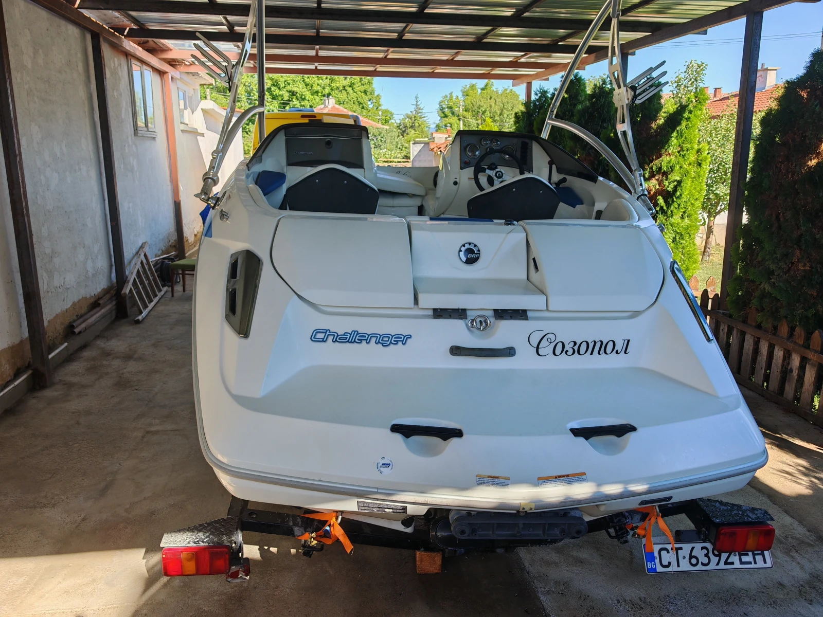 Лодка Bombardier Sea Doo CHALLANGER 180 SC - изображение 5