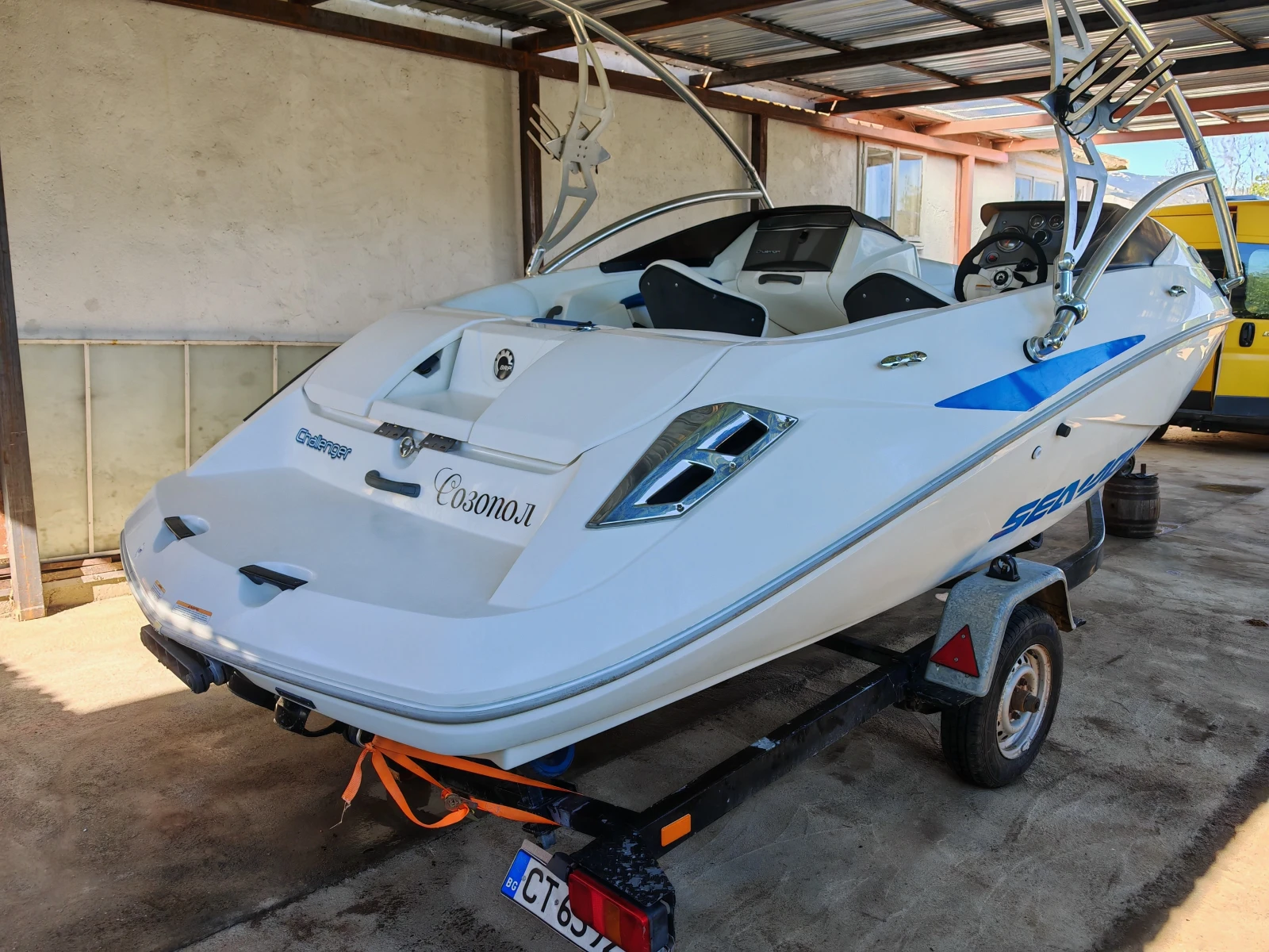 Лодка Bombardier Sea Doo CHALLANGER 180 SC - изображение 6