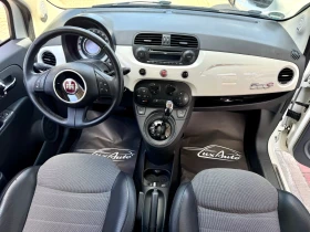 Fiat 500 1.2i#CABRIO#EXCLUSIVE#АВТОМАТИК#86000км, снимка 12