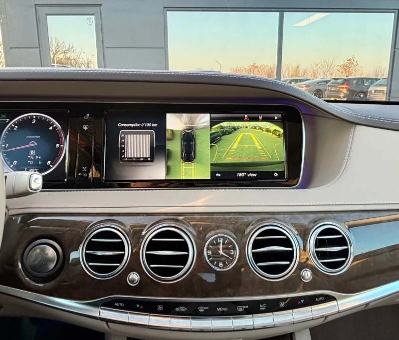 Mercedes-Benz S 350 LONG/ВАКУМ/ОБДУХВАНЕ/ПОДГРЕВ/BURNMASTER/FULL, снимка 11 - Автомобили и джипове - 52807280