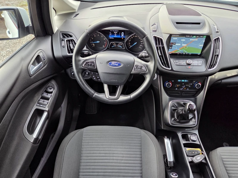 Ford C-max 1.6i LPG/АГУ 120hp NAVI/Keyless/CAMERA, снимка 10 - Автомобили и джипове - 53265675