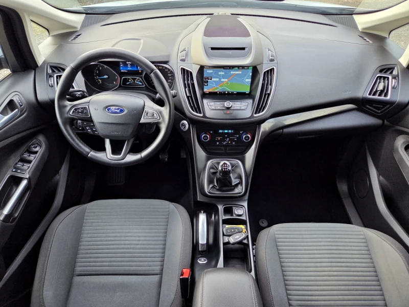 Ford C-max 1.6i LPG/АГУ 120hp NAVI/Keyless/CAMERA, снимка 9 - Автомобили и джипове - 53265675