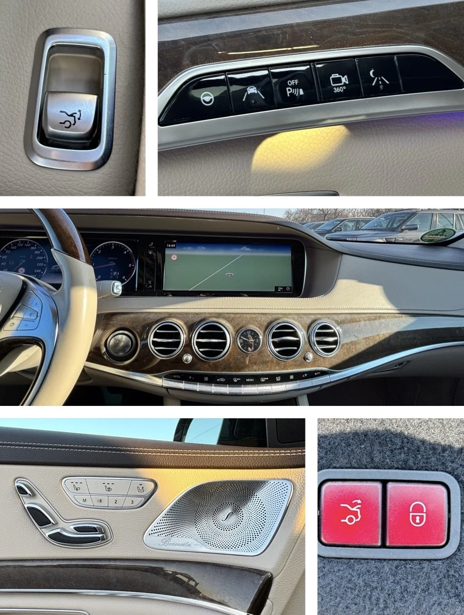 Mercedes-Benz S 350 LONG/�����/���������/�������/BURNMASTER/FULL | Mobile.bg � ����������� 14
