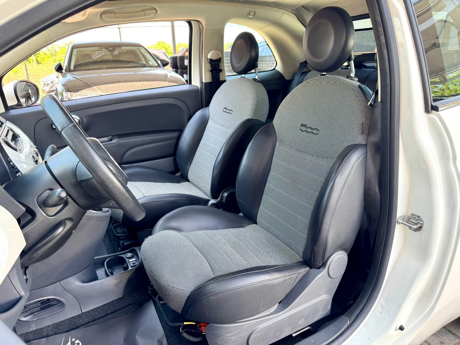 Fiat 500 1.2i#CABRIO#EXCLUSIVE#АВТОМАТИК#86000км, снимка 11 - Автомобили и джипове - 55306106