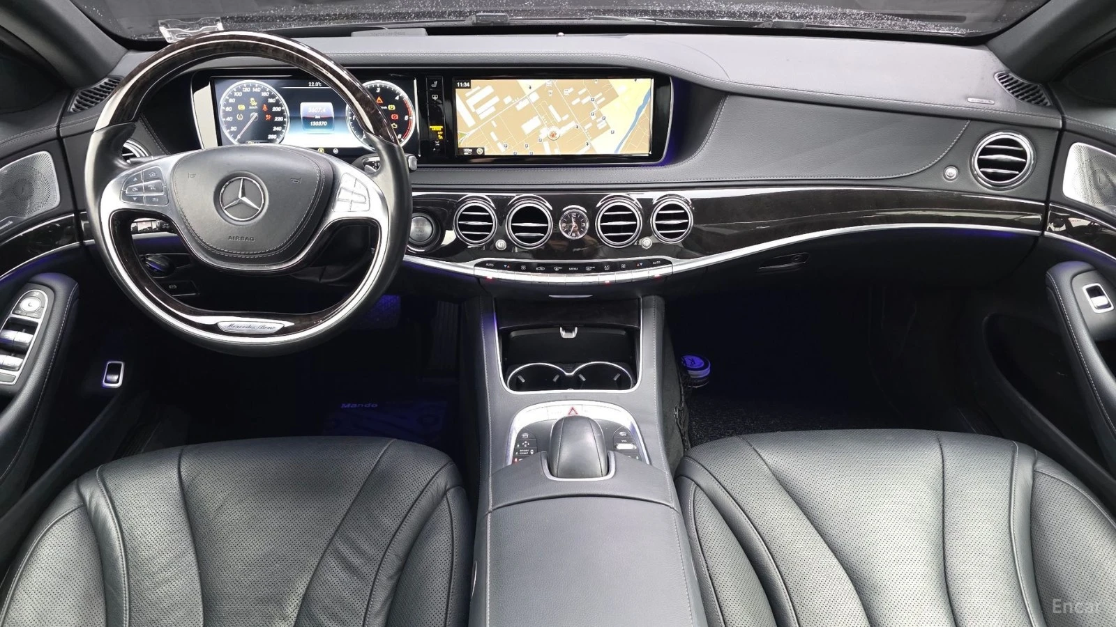 Mercedes-Benz S 350 4MATIC* ПОДГР* ОБДУХВ* BURM* PANO* 360* АВТОКРЕДИТ, снимка 7 - Автомобили и джипове - 55620091