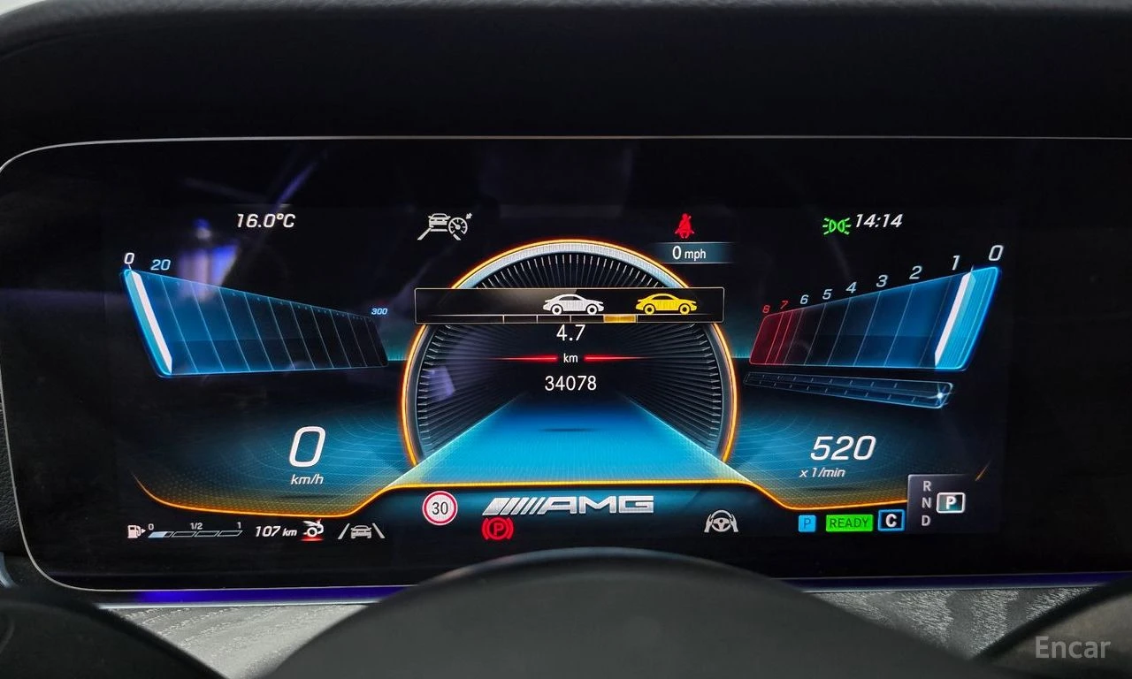 Mercedes-Benz AMG GT 43* 4MATIC+ * BURMESTER* ПОДГРЕВ* ОБДУХВАНЕ* 360КА, снимка 13 - Автомобили и джипове - 55696434