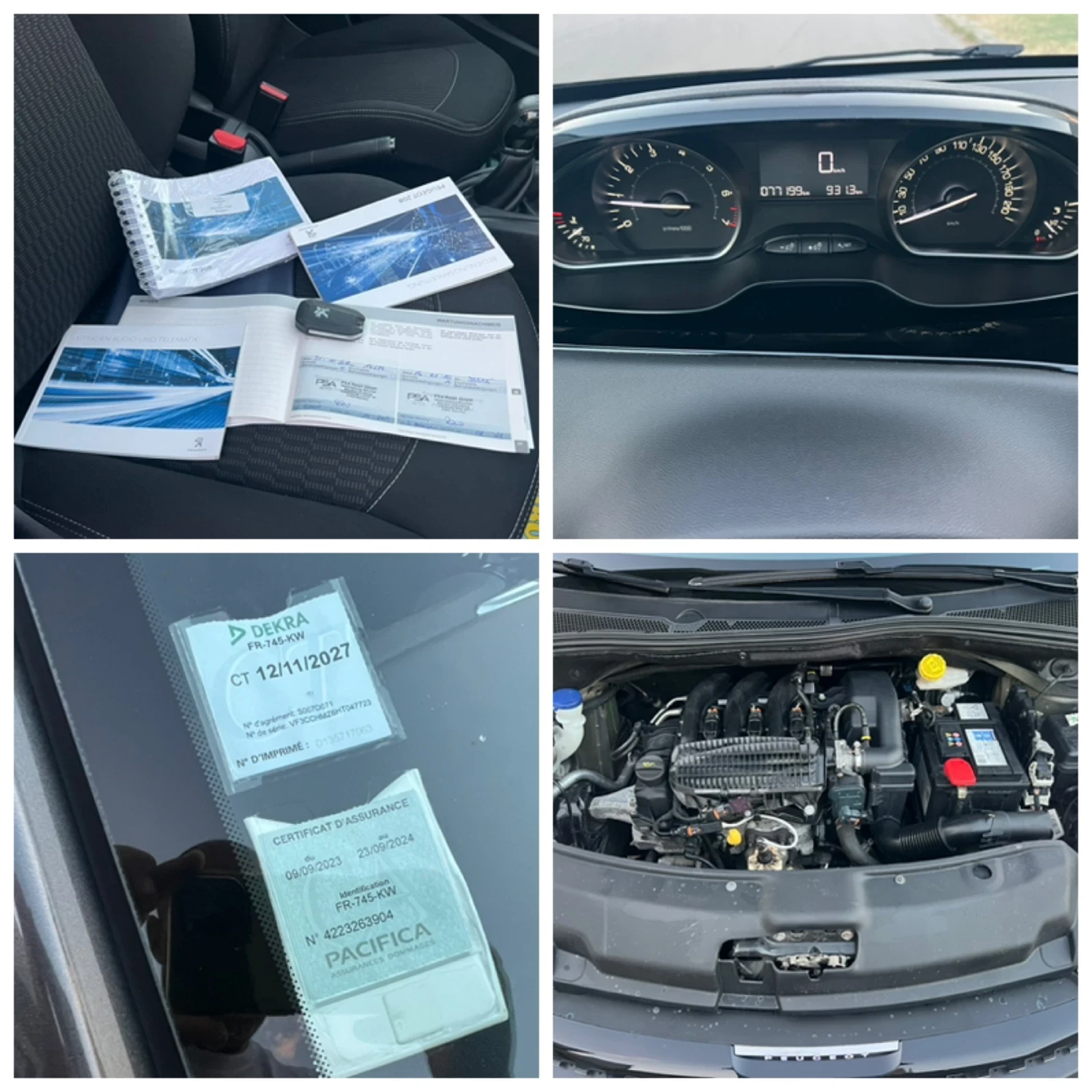 Peugeot 208 1.2 PURE TECH/PANORAMA/TOP, снимка 15 - Автомобили и джипове - 56197290