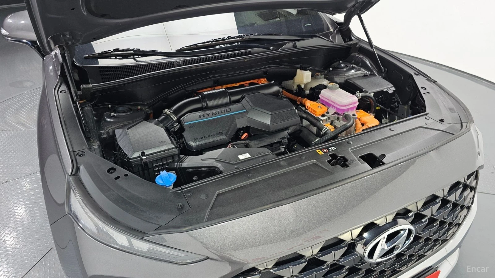 Hyundai Santa fe HYBRID* CALLIGRAPHY* 360* HUD* ПОДГРЕВ* ОБДУХВАНЕ*, снимка 5 - Автомобили и джипове - 55491691
