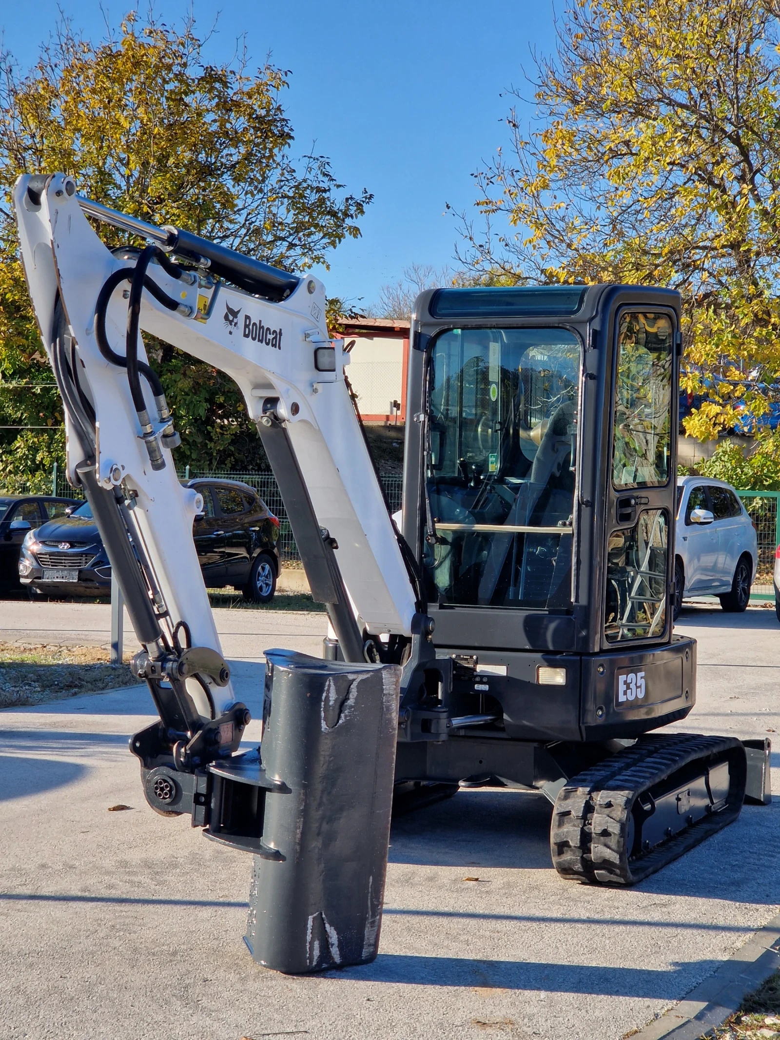 Багер Bobcat E35 EM/3.5т./3 кофи/POWERTILT/Климатик/Пропорцион. - изображение 7