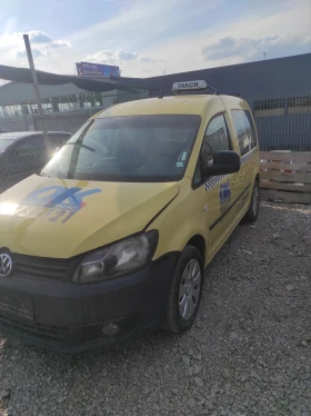 VW Caddy 2.0 газ с метан, снимка 1
