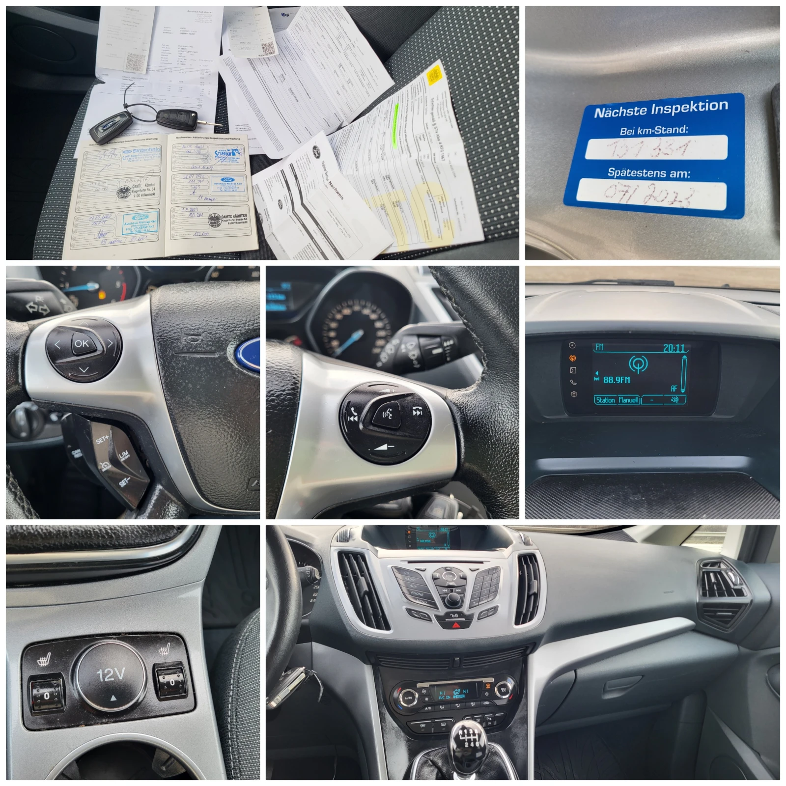 Ford Grand C-Max 1.6TDCi EASY, снимка 17 - Автомобили и джипове - 53514536