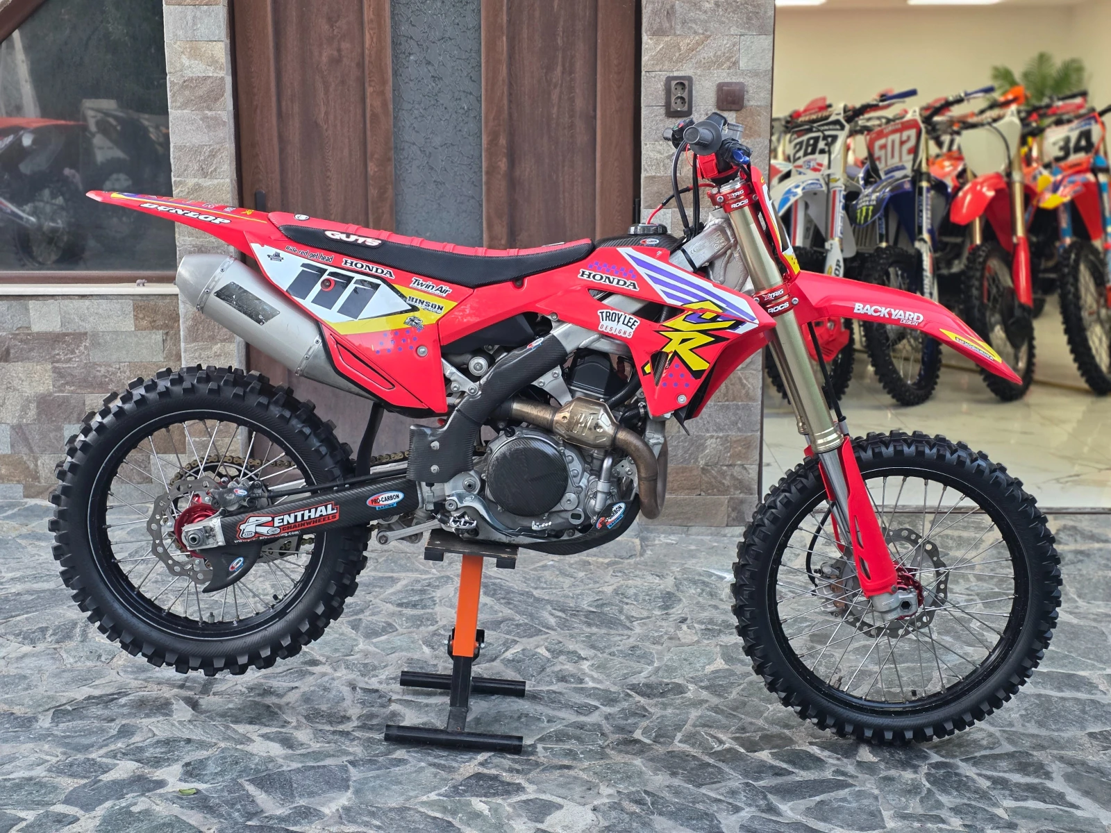 Honda Crf 450 ЛИЗИНГ СТАРТЕР, снимка 3 - Мотоциклети и мототехника - 56404277