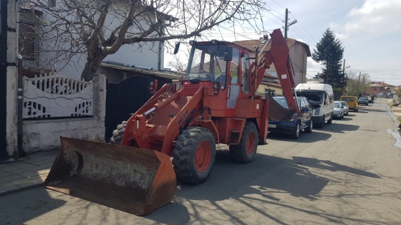 Багер Друга марка Fai 595 turbo/komatsu WB70A, снимка 1 - Индустриална техника - 46303743