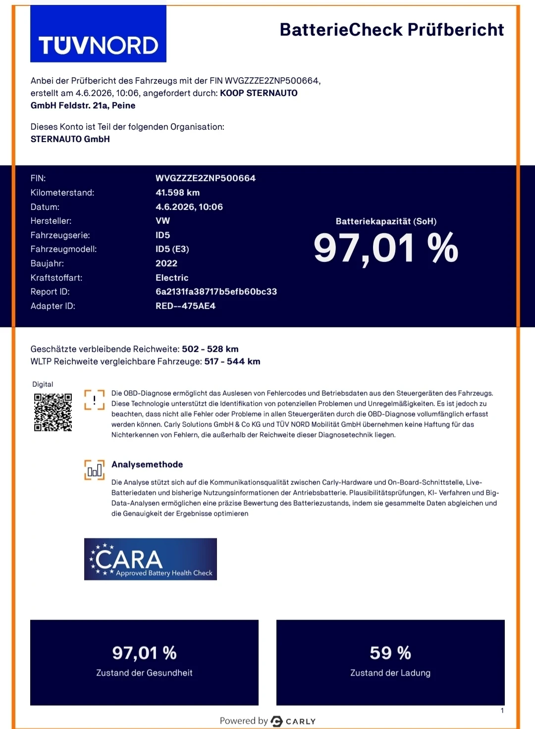 VW ID.5 PRO PERFORMANCE/360CAM/МАСАЖ/FULL/40х.км./SOH97%, снимка 9 - Автомобили и джипове - 54784223
