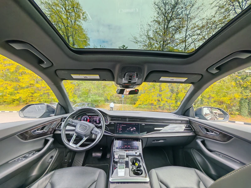 Audi Q8 TECHNIK | S LINE | BLACK OPTIC| вакуум| обдухване, снимка 16 - Автомобили и джипове - 52555581