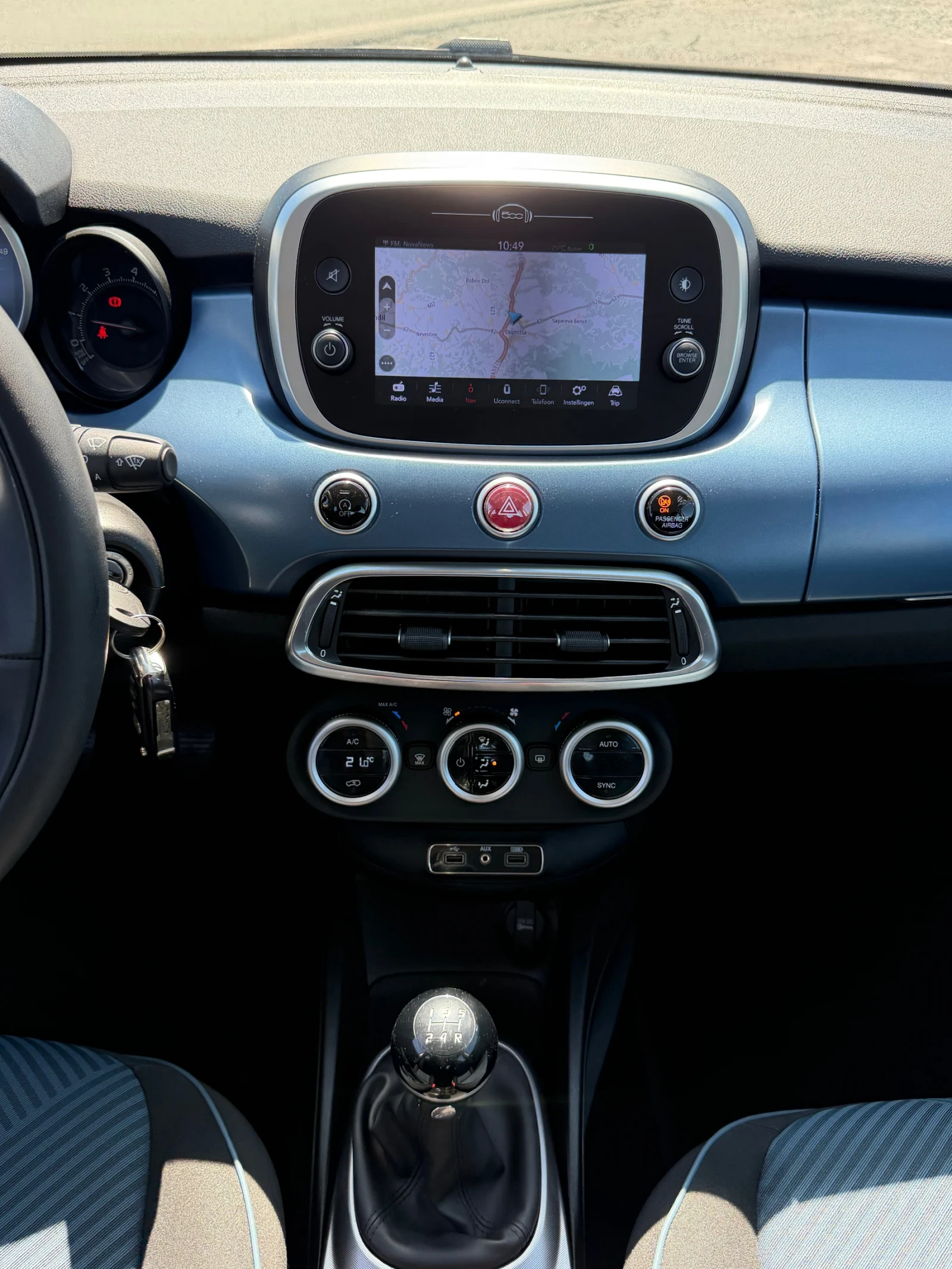 Fiat 500X 1.6i MIRROR EDITION NAVI EURO 6 SERVICE BOOK | Mobile.bg � ����������� 13