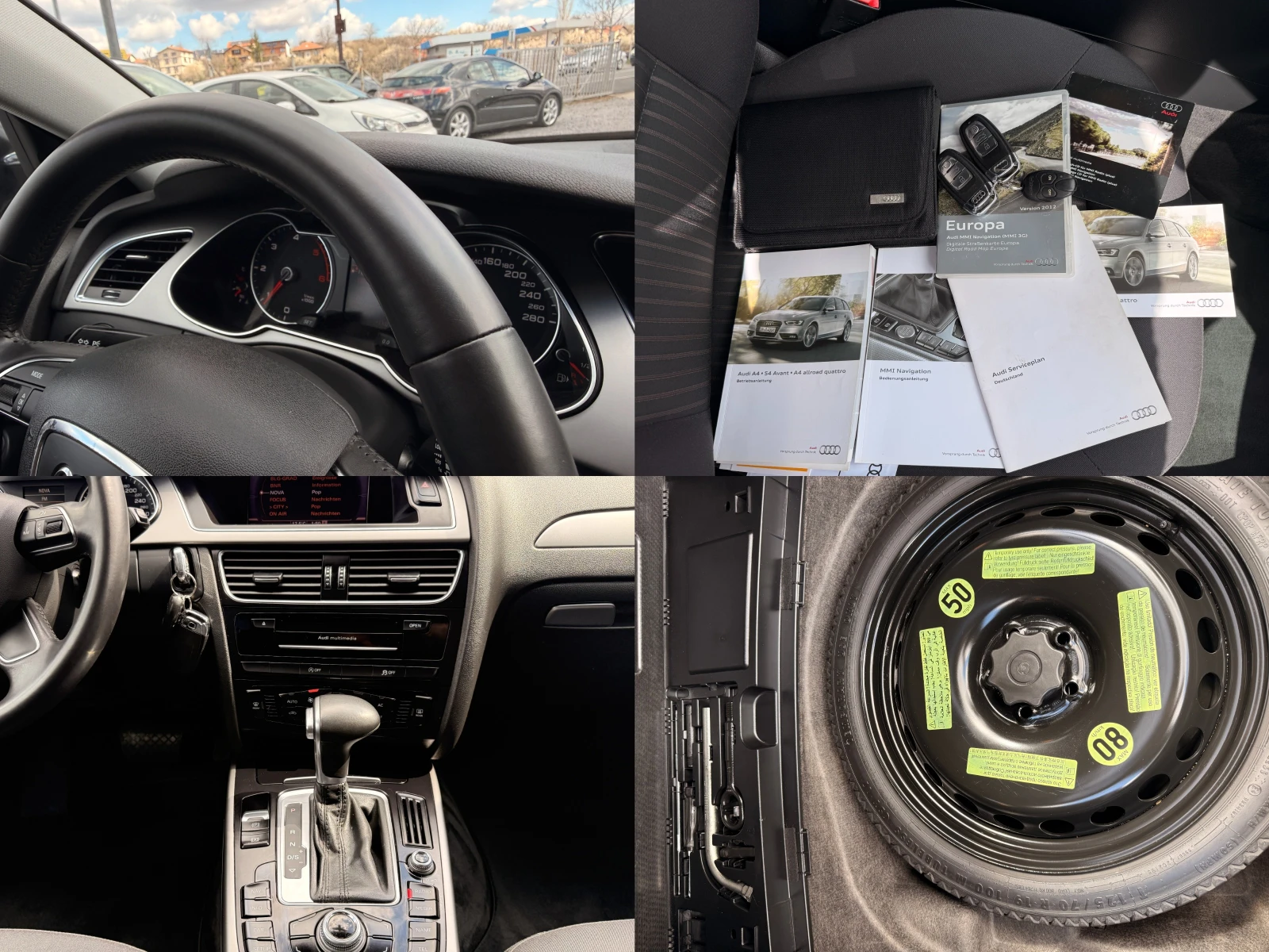 Audi A4 2.0TDI FACELIFT AUTOMATIK XENON, снимка 15 - Автомобили и джипове - 54171037