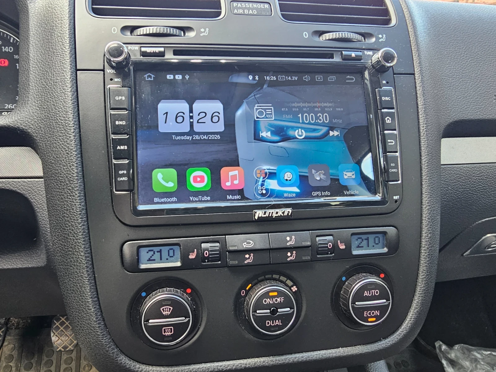 VW Golf 1.9 TDI (105к.с.) GOAL, NAVI, 6ск., снимка 7 - Автомобили и джипове - 54354899