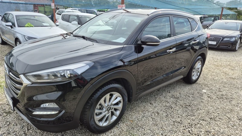 Hyundai Tucson 1.7CRDI НАВИ КАМЕРА КАПАРИРАН , снимка 3 - Автомобили и джипове - 47614796