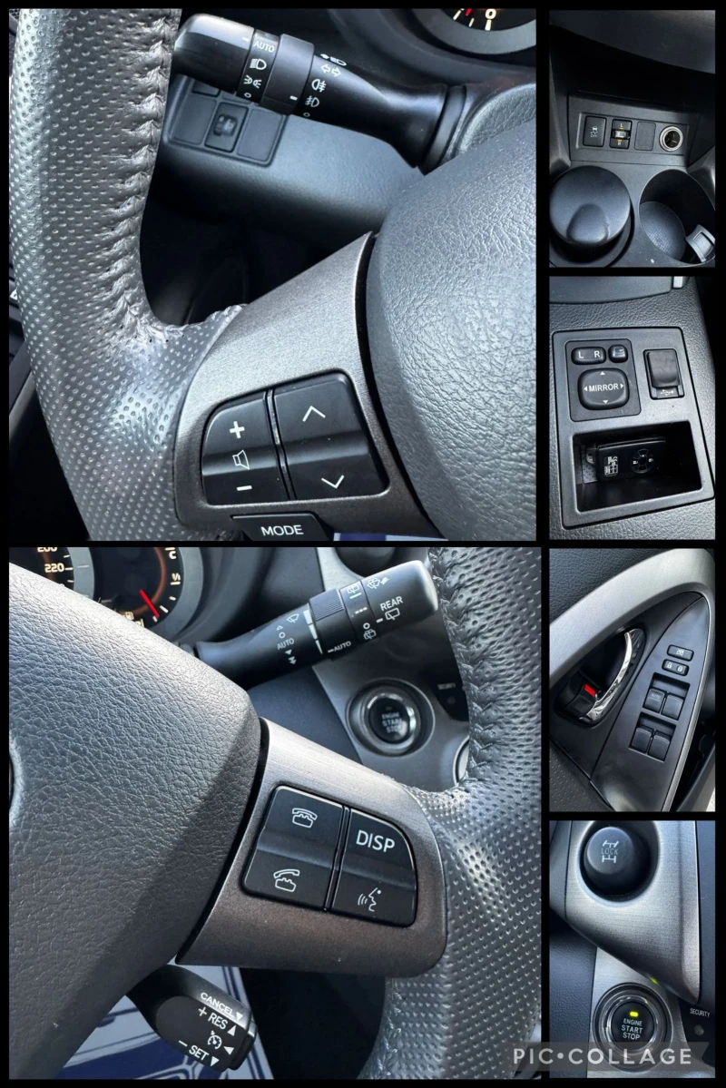 Toyota Rav4 2.2D-4D, 4Х4, FULL, НАВИГАЦИЯ, КАМЕРА, FACELIFT , снимка 14 - Автомобили и джипове - 52745095