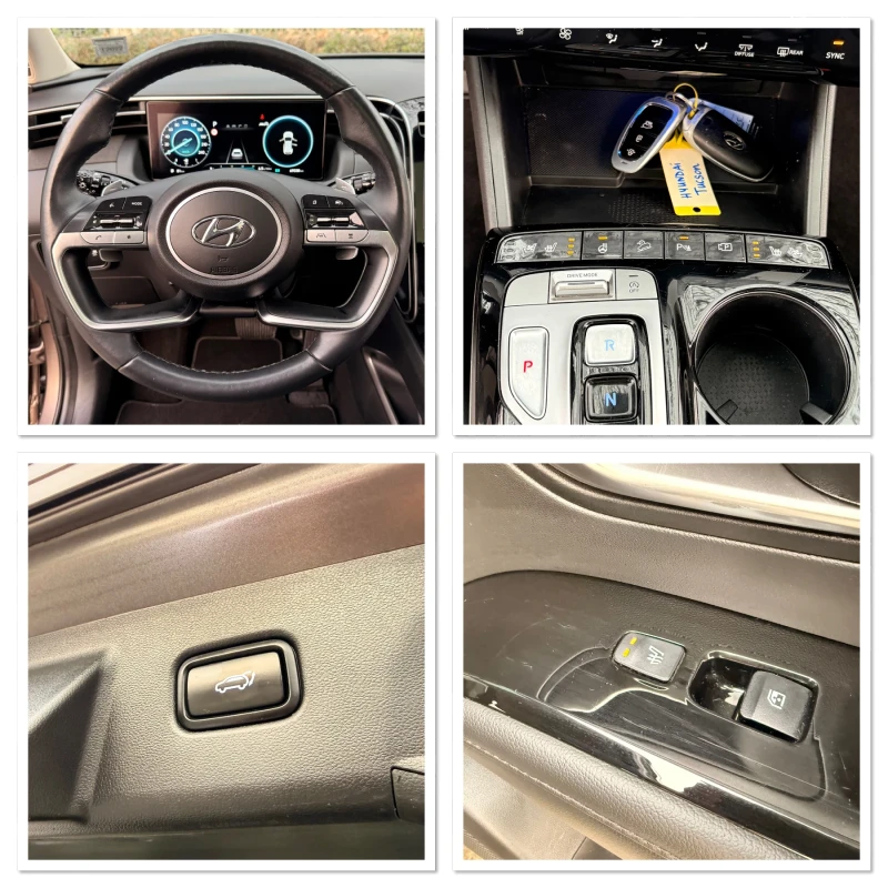 Hyundai Tucson 1.6 CRDI 360 CAMERA360/ПАНОРАМЕН СТЪКЛЕН ТАВАН/, снимка 11 - Автомобили и джипове - 52882845