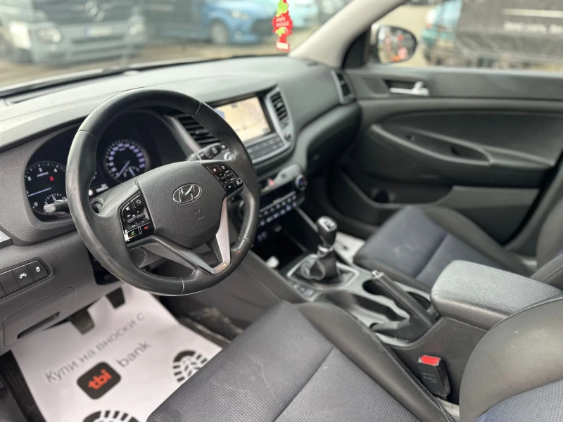 Hyundai Tucson / 1.7D / 116 HP / PODGREV / NAVI / LANE ASSIST /, снимка 11 - Автомобили и джипове - 53034413