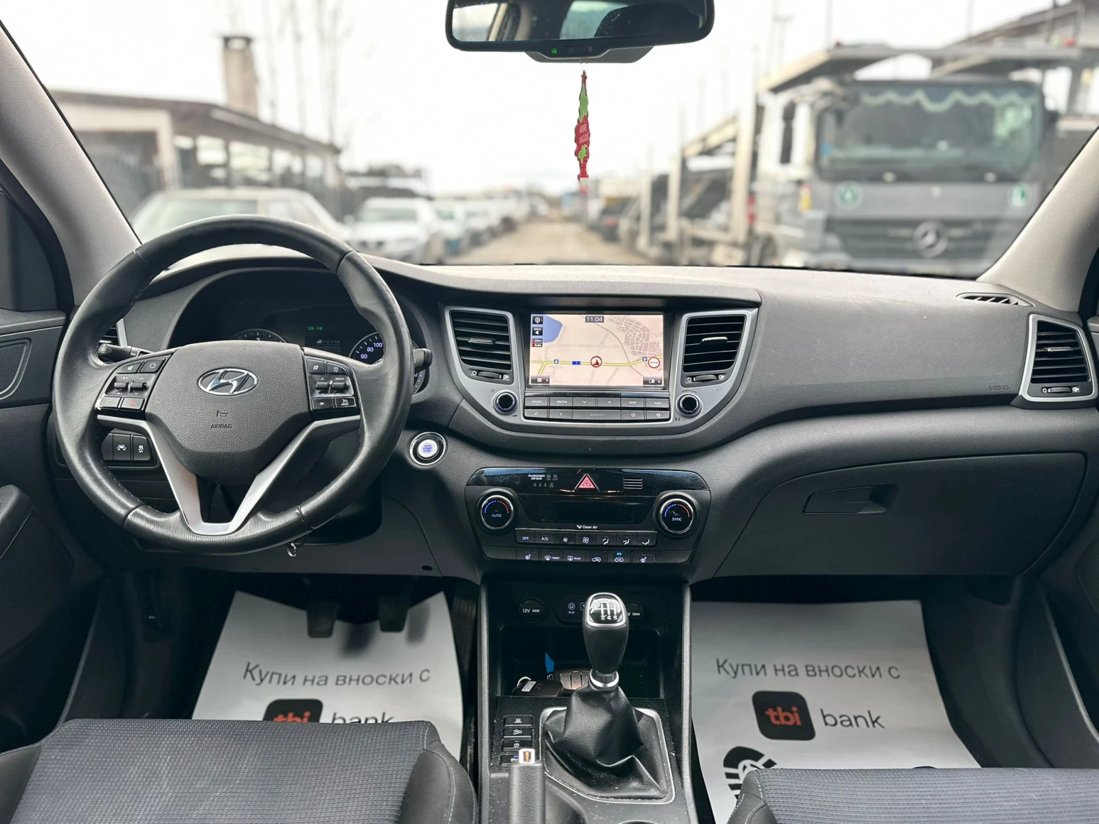 Hyundai Tucson / 1.7D / 116 HP / PODGREV / NAVI / LANE ASSIST / | Mobile.bg � ����������� 15