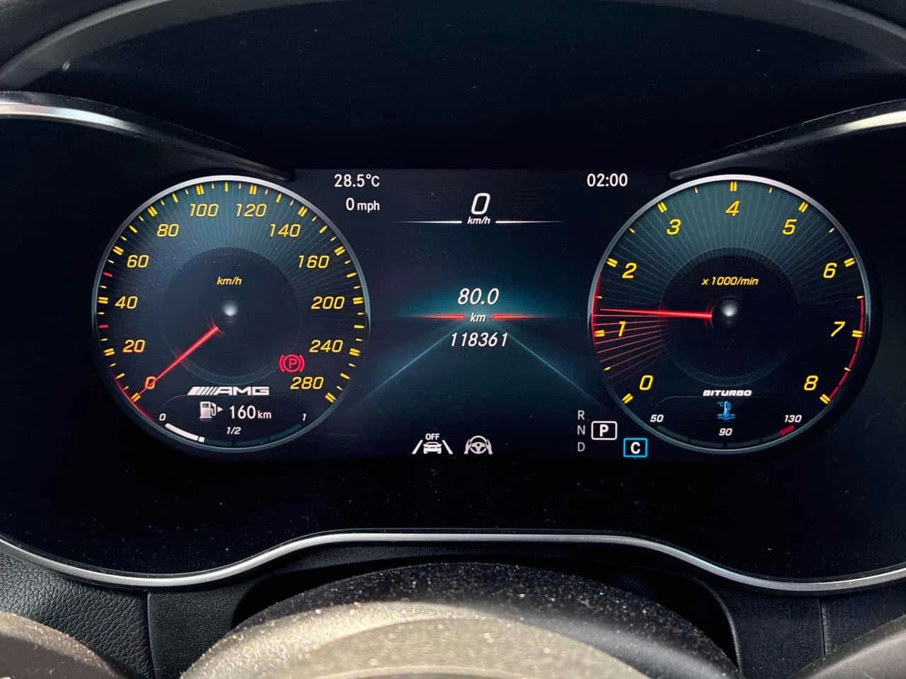 Mercedes-Benz GLC 43 AMG ДИСТРОНИК/360/ОБДУХ/ПОДГРЕВ/КЛИП НА МОТОРА/ПАНО/, снимка 8 - Автомобили и джипове - 55711760