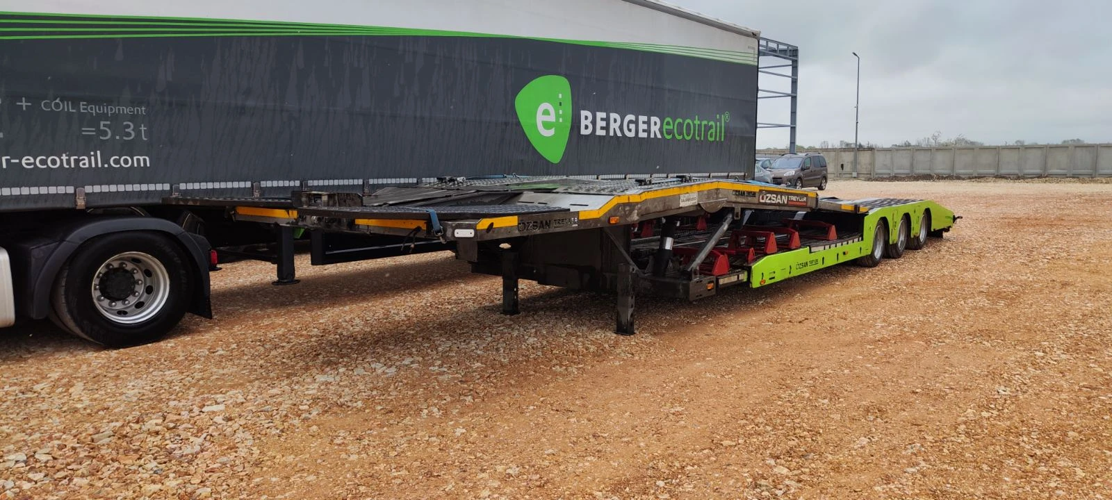  Oszan Trailer 3 AXLE SEMI TRAILER | Mobile.bg   1