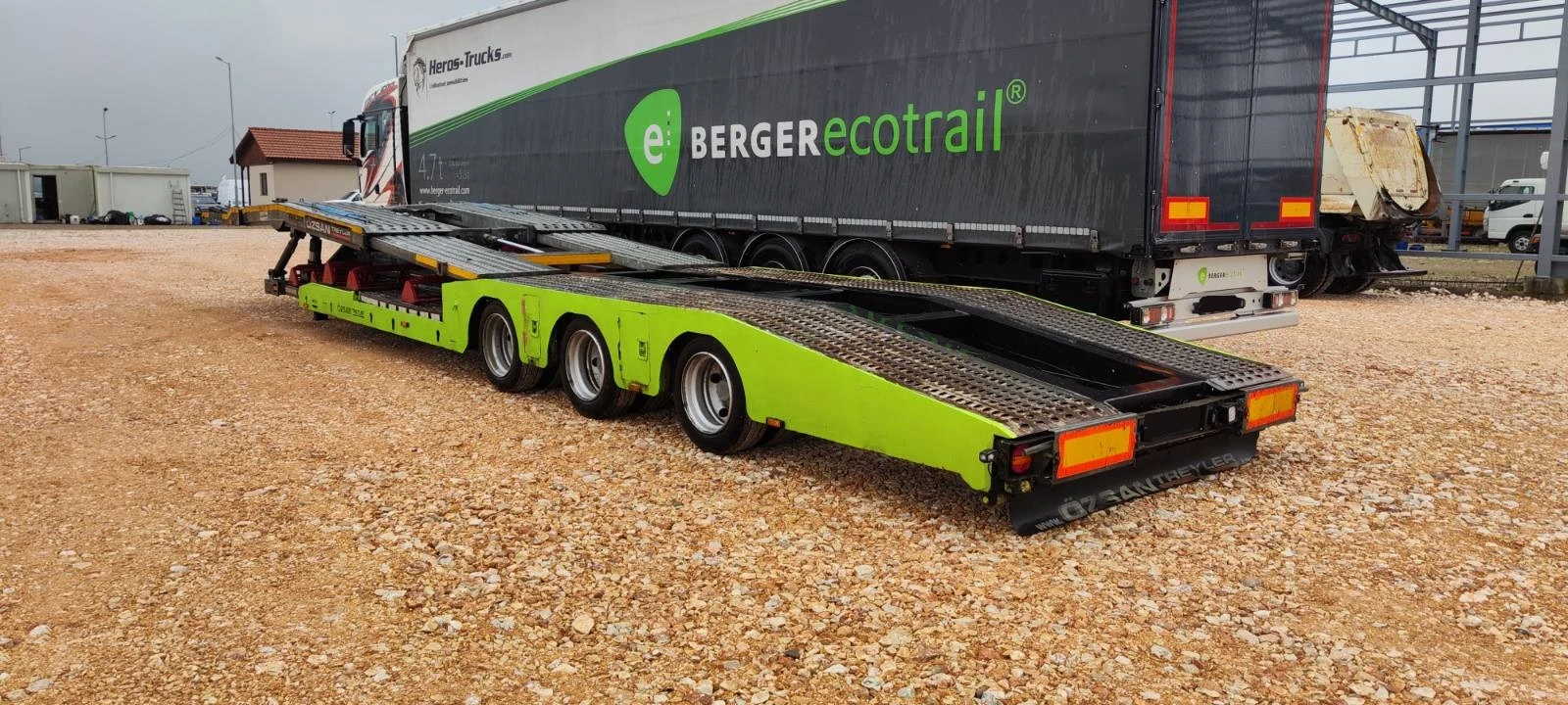  Oszan Trailer 3 AXLE SEMI TRAILER | Mobile.bg   4