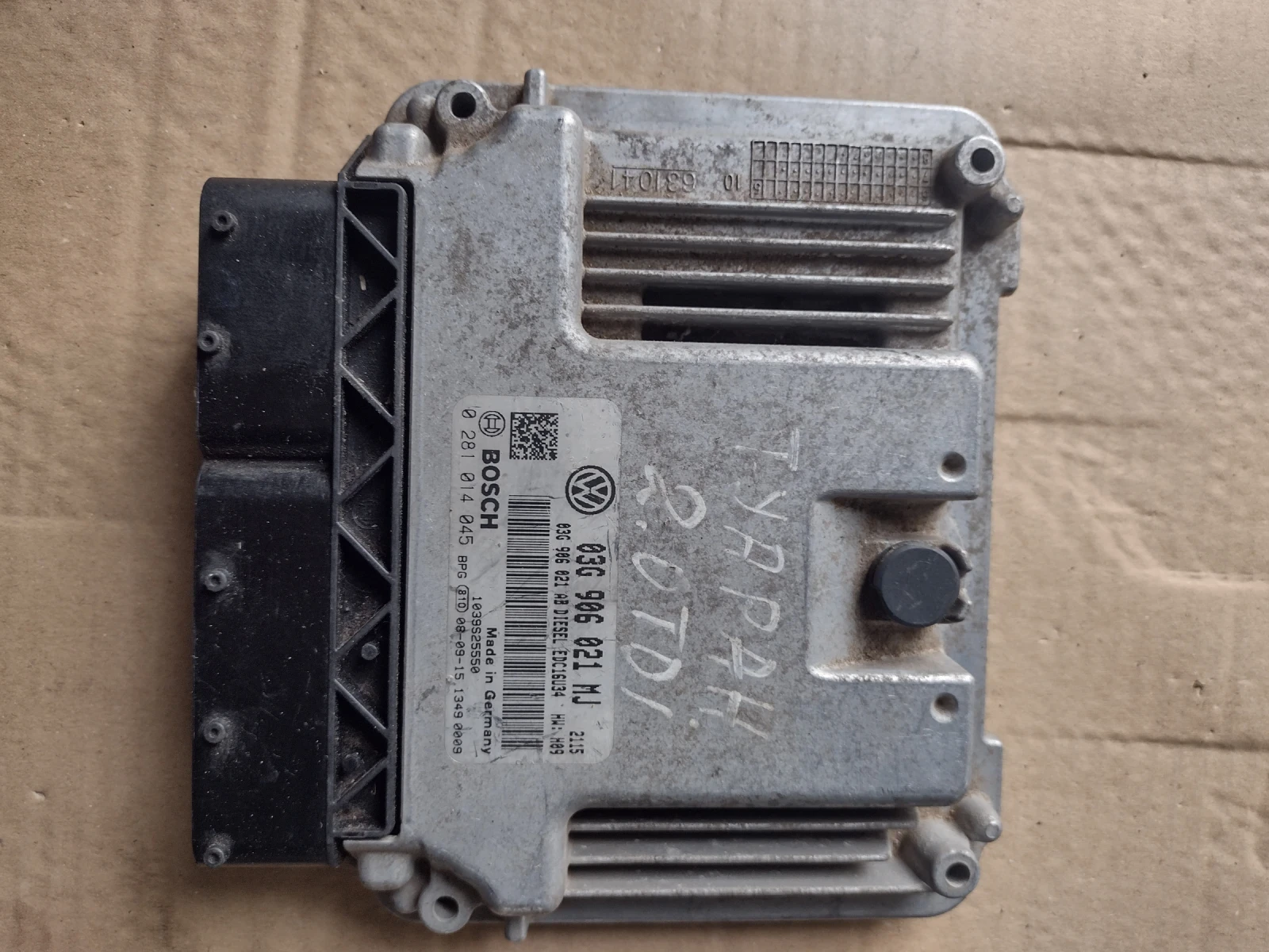 03G 906 021 MJ �������� �������� �� VW TOURAN 2.0 TDI Bosch 0 281 014 045 | Mobile.bg � ����������� 1