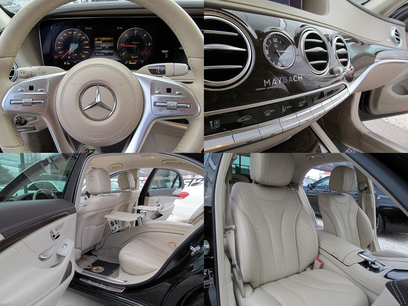 Mercedes-Benz S 350 4-MATIK/ MAYBACH/LONG/DIGITAL/БИЗНEС КЛАС/ЛИЗИНГ/, снимка 16 - Автомобили и джипове - 46386235
