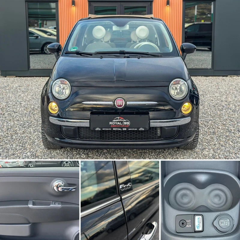 Fiat 500 1.2 БЕНЗИН:: КЛИМАТИК::ПЪРВИ СОБСТВЕНИК::, снимка 15 - Автомобили и джипове - 52678156