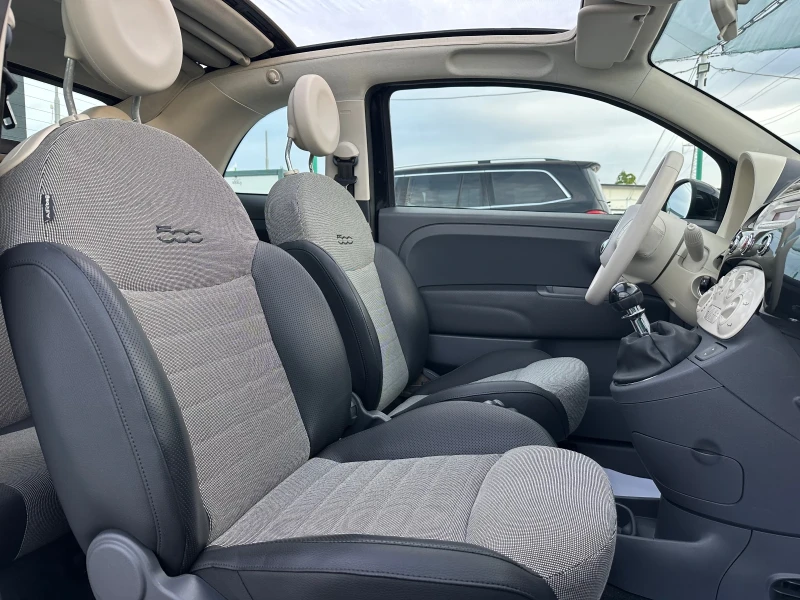 Fiat 500 1.2 БЕНЗИН:: КЛИМАТИК::ПЪРВИ СОБСТВЕНИК::, снимка 10 - Автомобили и джипове - 52678156