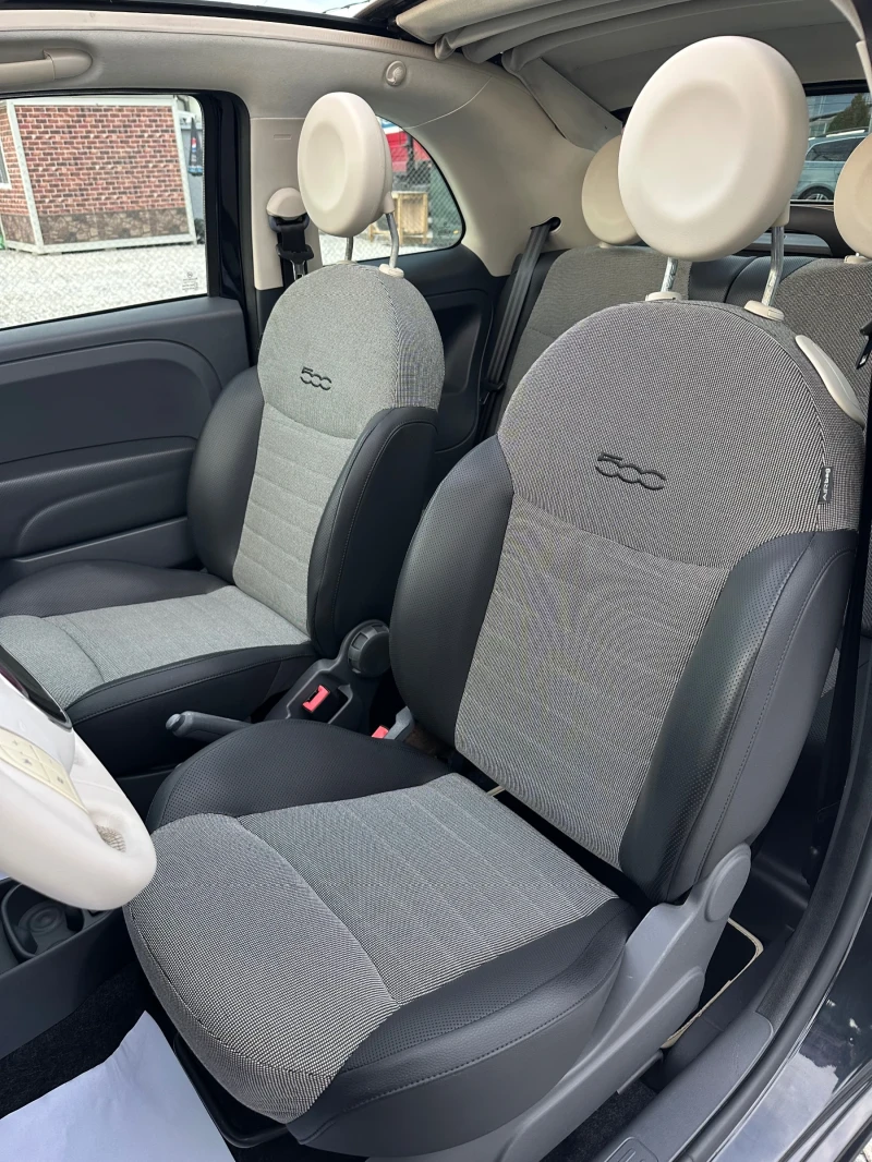 Fiat 500 1.2 БЕНЗИН:: КЛИМАТИК::ПЪРВИ СОБСТВЕНИК::, снимка 12 - Автомобили и джипове - 52678156