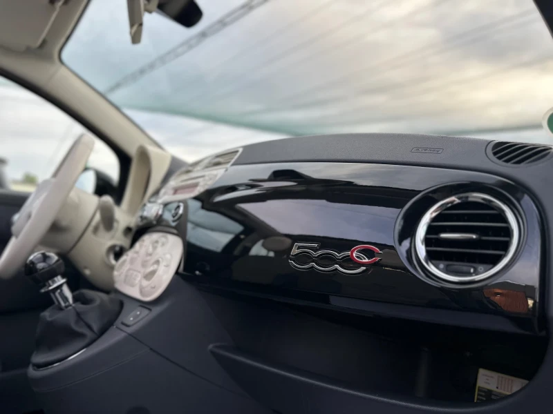 Fiat 500 1.2 БЕНЗИН:: КЛИМАТИК::ПЪРВИ СОБСТВЕНИК::, снимка 11 - Автомобили и джипове - 52678156