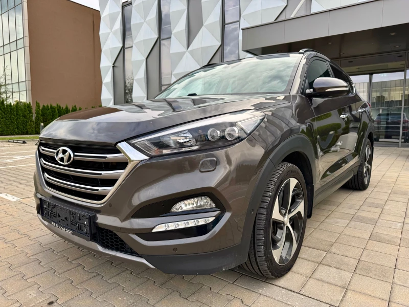 Hyundai Tucson PREMIUM-4X4-ОБДУХВАНЕ-ПАНОРАМА-КАМЕРА-ПАМЕТ-, снимка 1 - Автомобили и джипове - 47413593