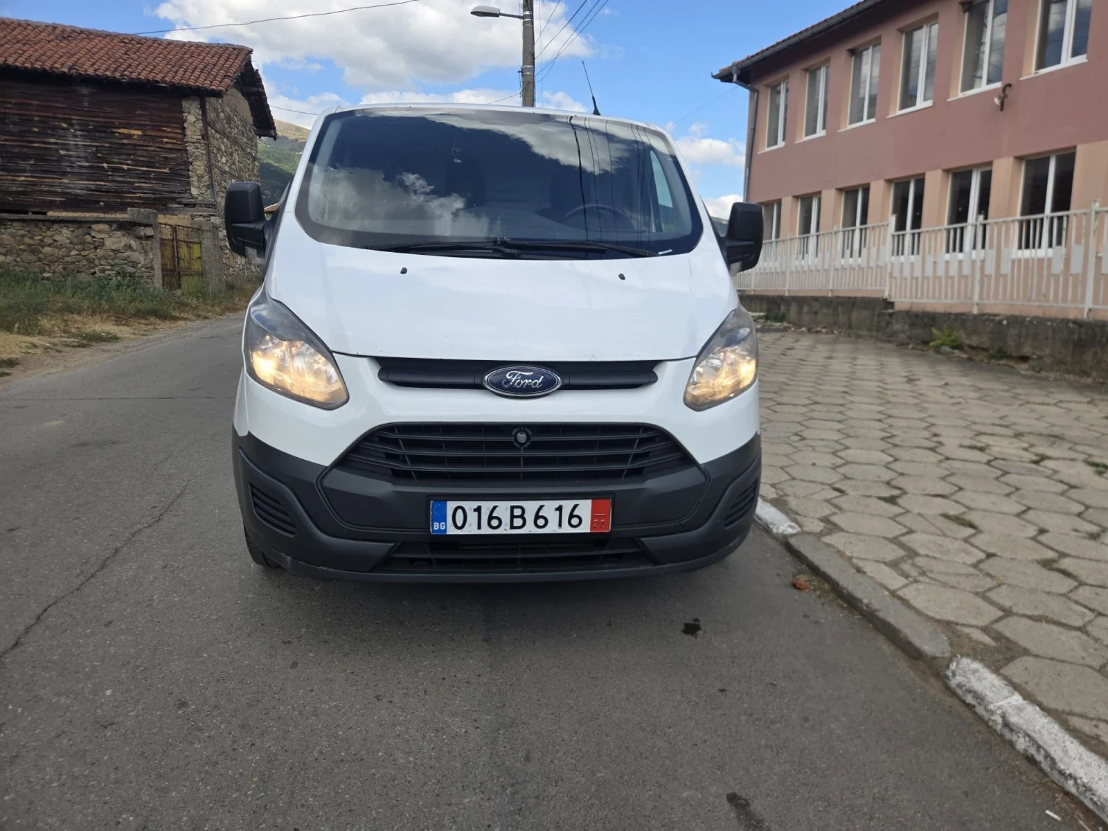 Ford Transit Custom 2.2 101 кс. , снимка 3 - Бусове и автобуси - 55673443