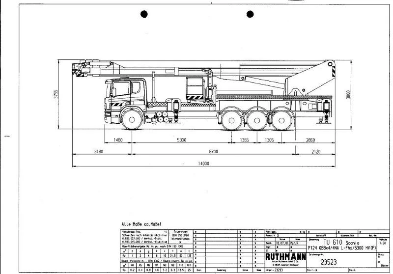 Автовишка Ruthmann TU 610, снимка 15 - Индустриална техника - 33017716