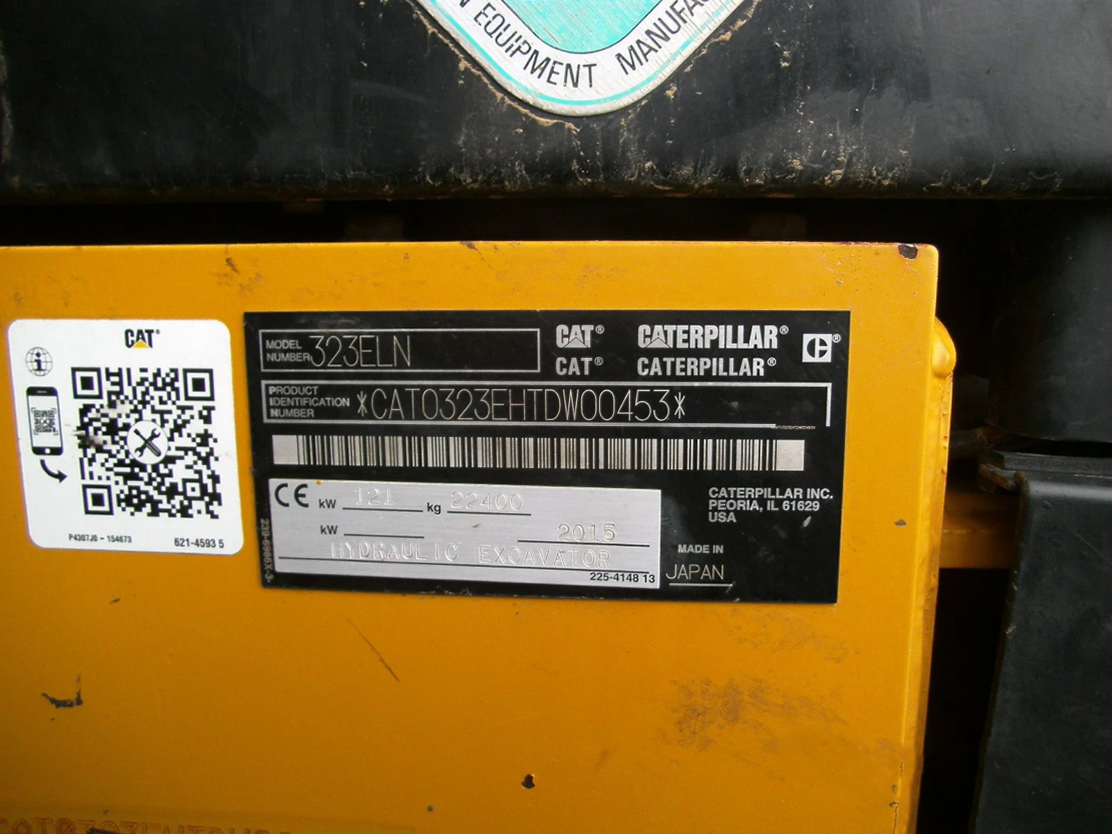 Багер Cat 323ELN, снимка 9 - Индустриална техника - 53347721