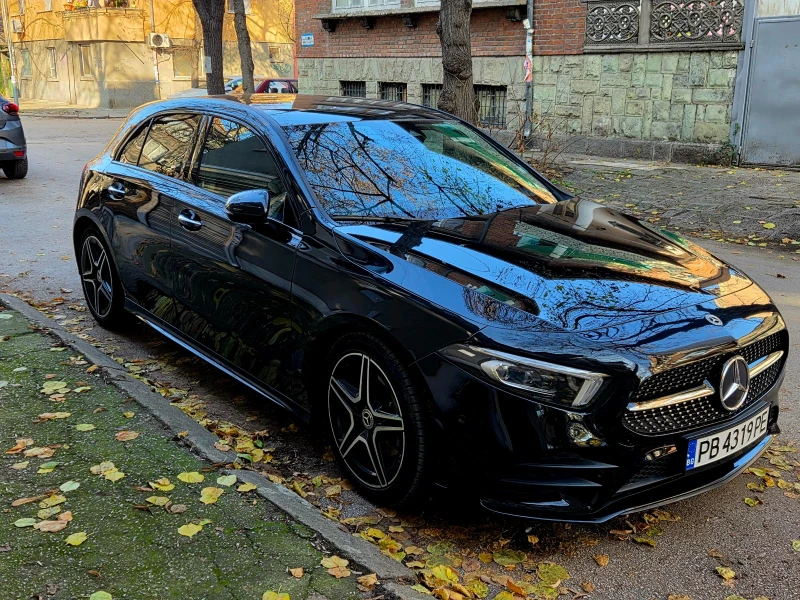 Mercedes-Benz A 180  AMG, PANORAMA, FULL, КАТО НОВА, снимка 3 - Автомобили и джипове - 52776256