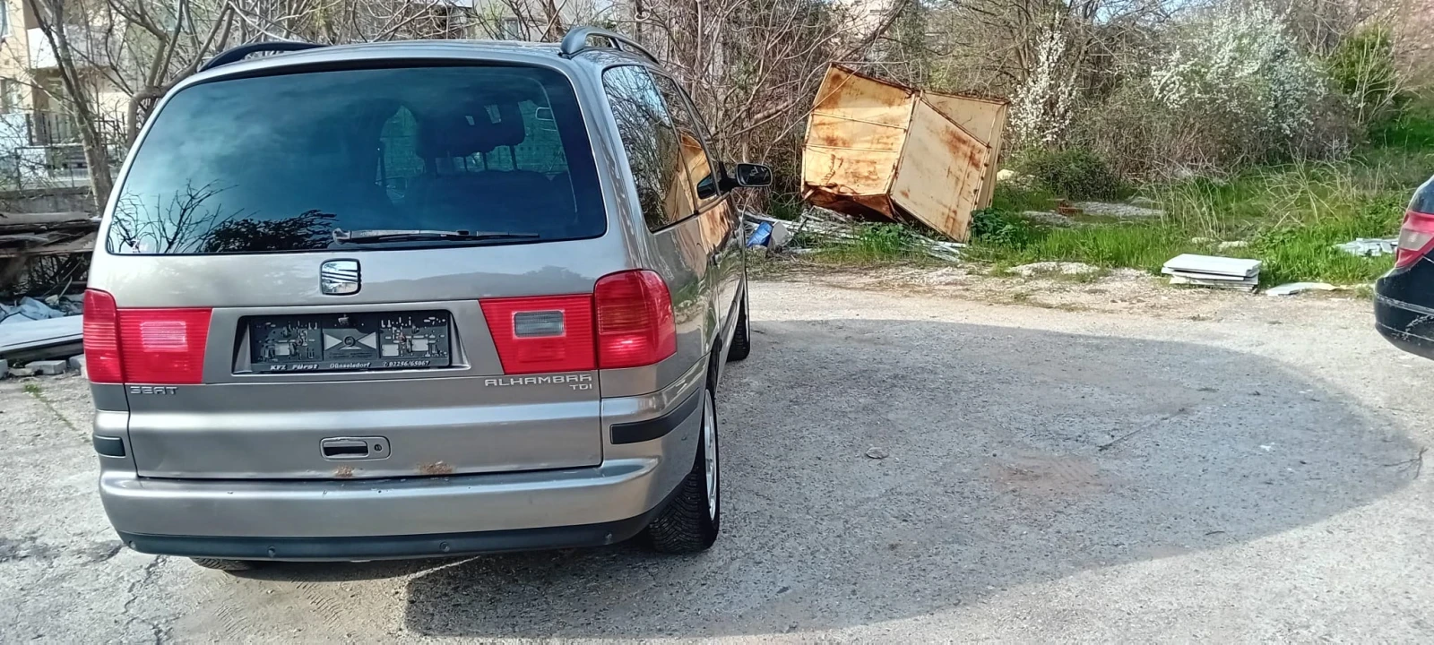 Seat Alhambra 1, 9TDI , снимка 5 - Автомобили и джипове - 54492376